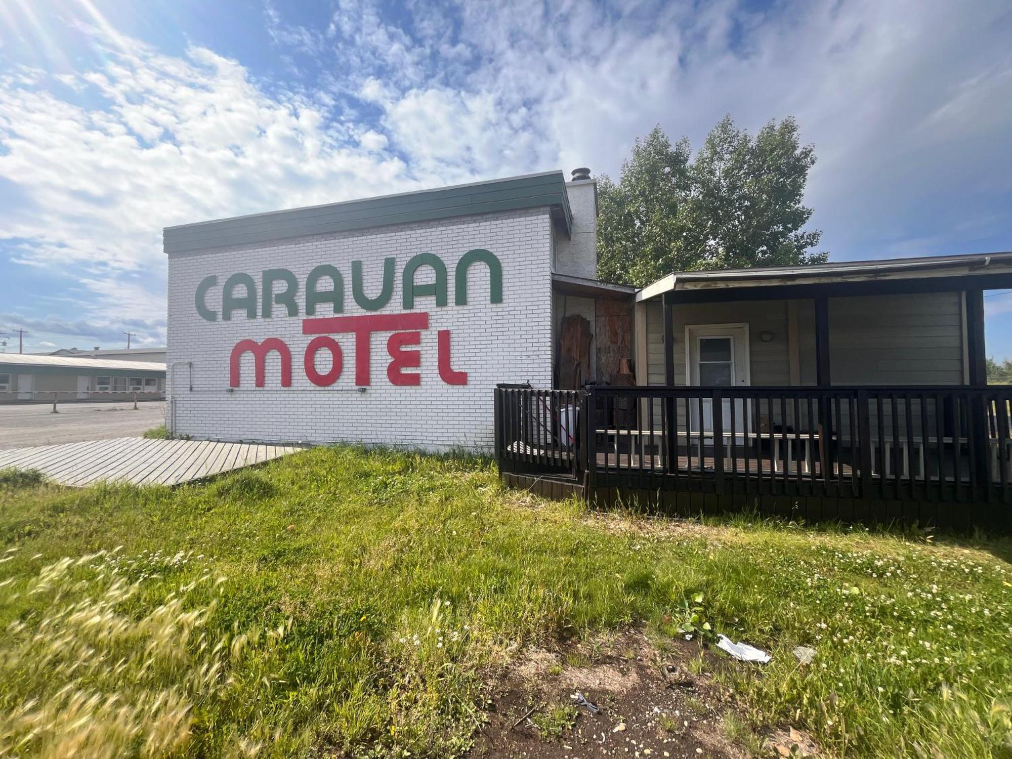 Caravan Motel Fort St. John Eksteriør billede