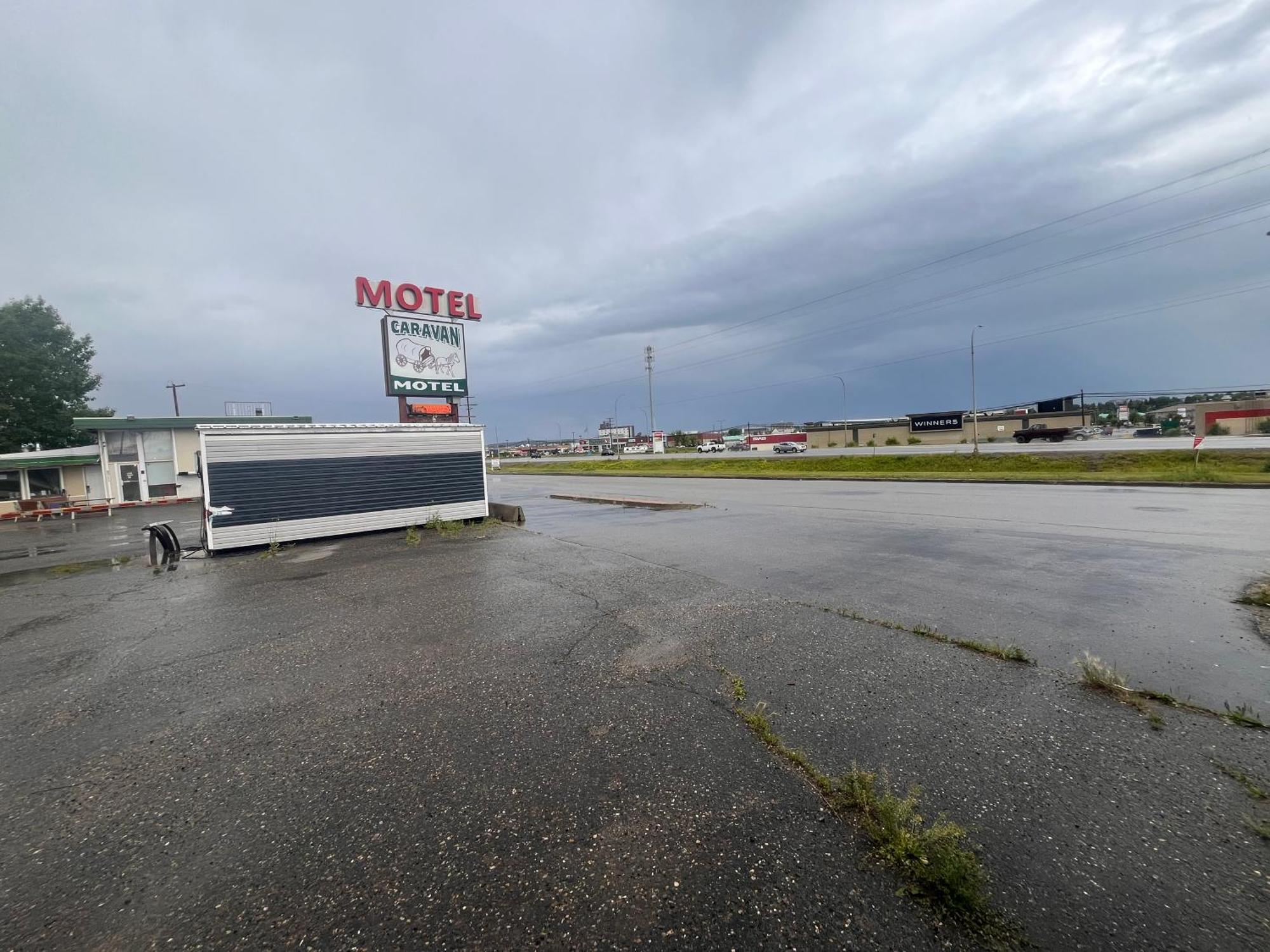 Caravan Motel Fort St. John Eksteriør billede